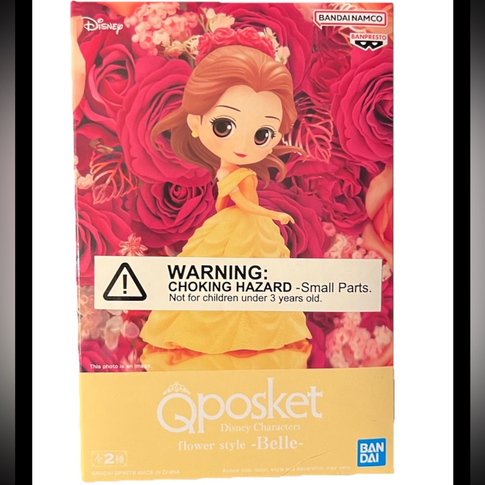 Disney Characters Flower Style Belle Banpresto Q Posket Version A